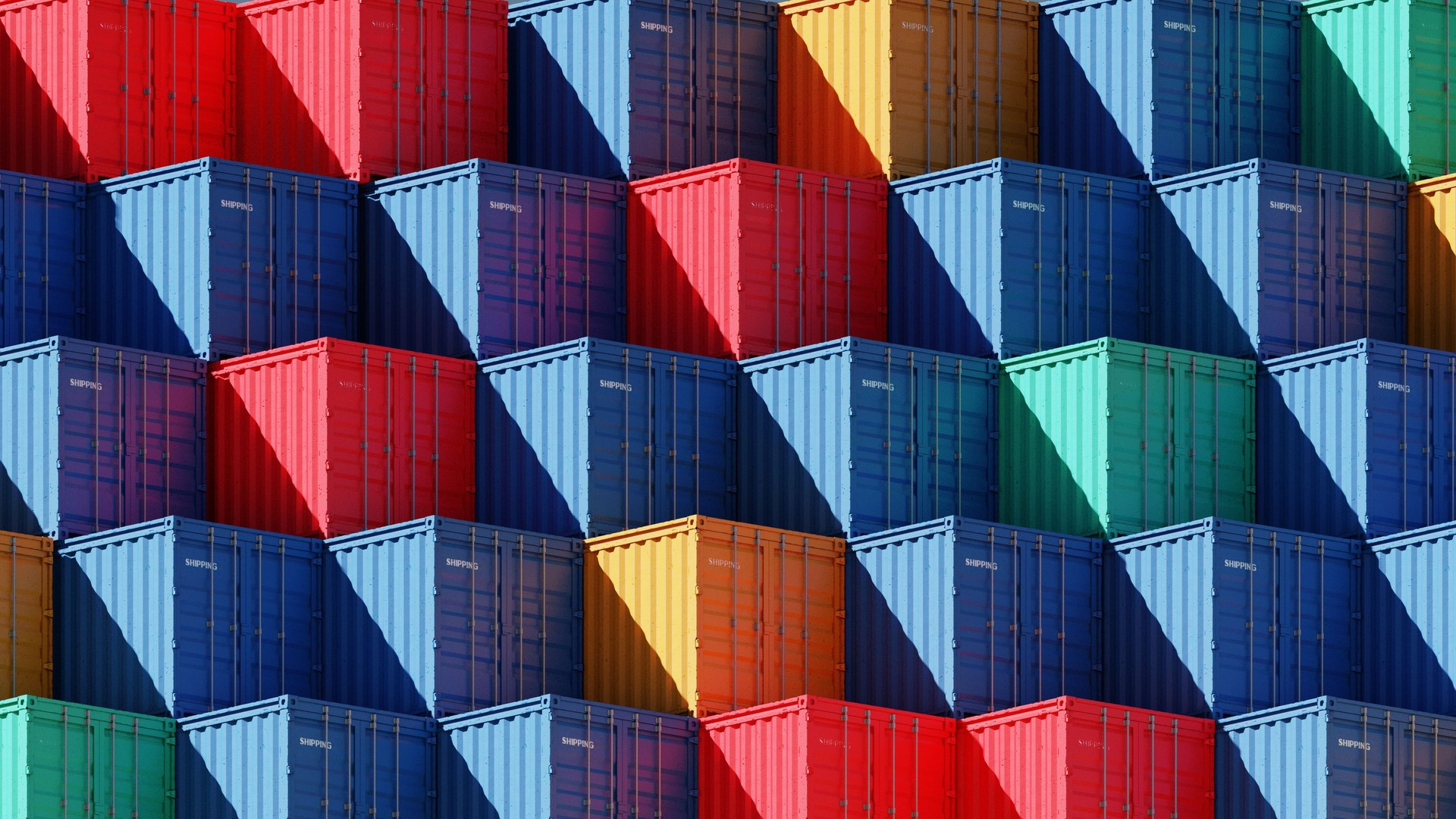 Trade facilitation icon – supply chain and partnership